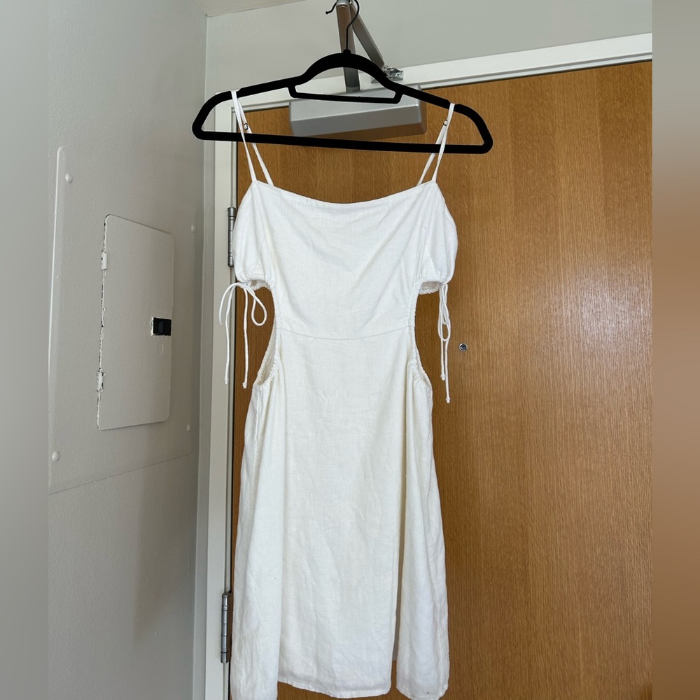 Abercrombie & Fitch White Mini Dress